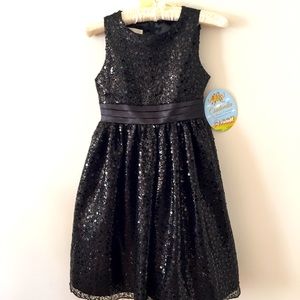 CINDERELLA Sequin Sleeveless Dress Girls